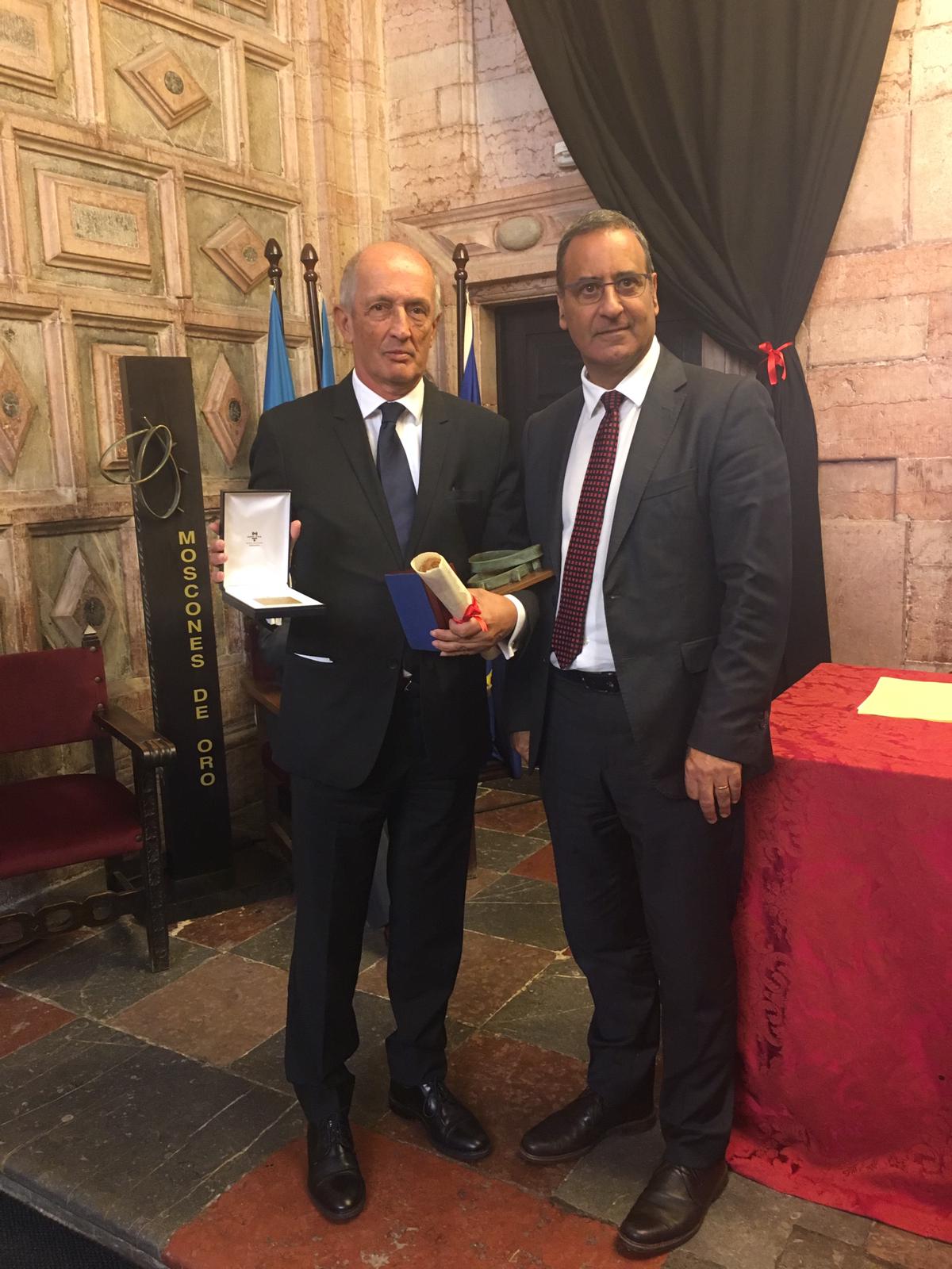 La fundación recogió el Moscón de Oro nacional e internacional