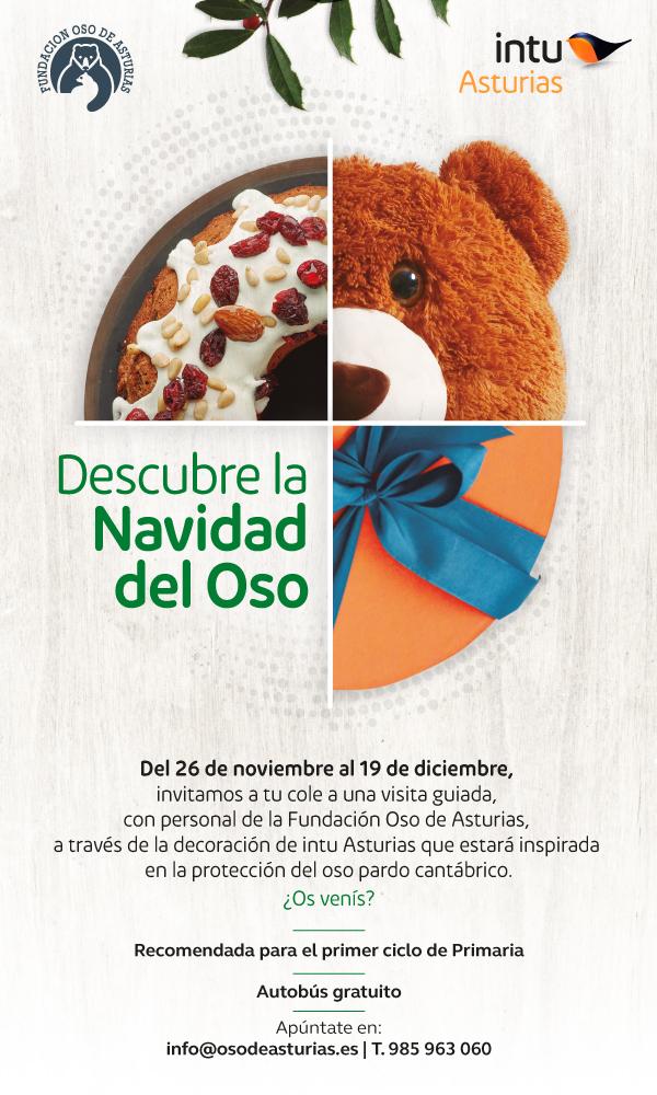intu Asturias celebra “La Navidad del oso”